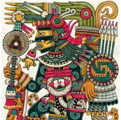tatuaje de Tezcatlipoca 