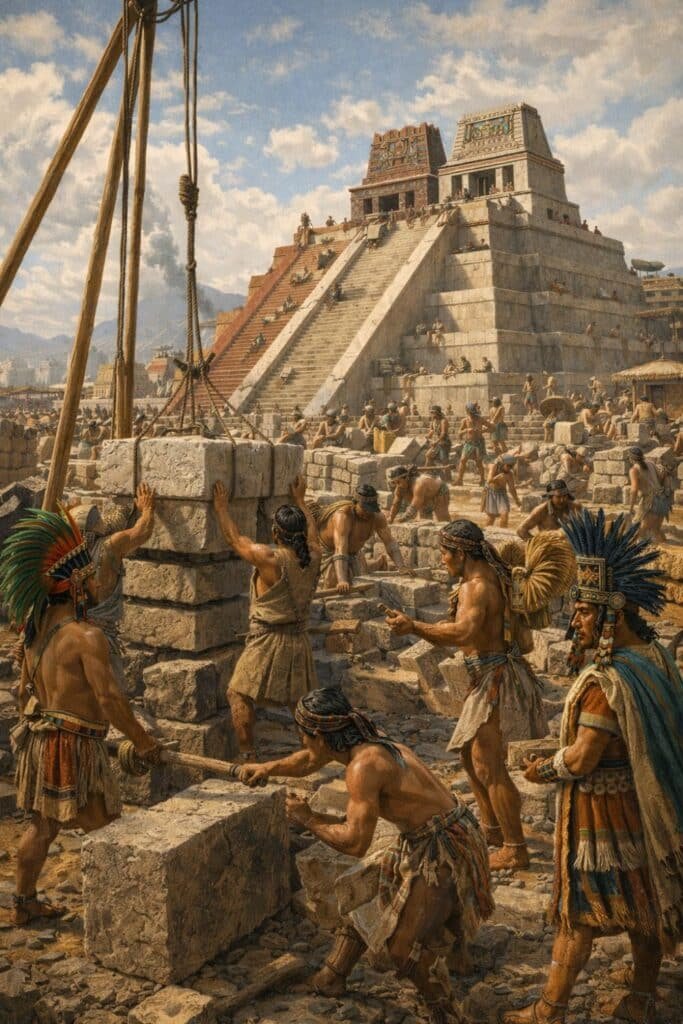 Construccion del templo mayor