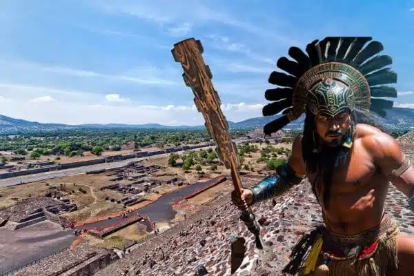 Guerrero azteca Tzilacatzin