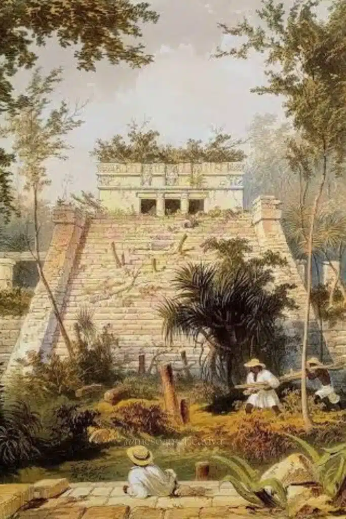 Templo de tulum - Frederick Catherwood