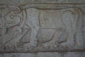escultura de jaguar tolteca