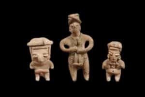 Figuras de ceramica de Chupícuaro