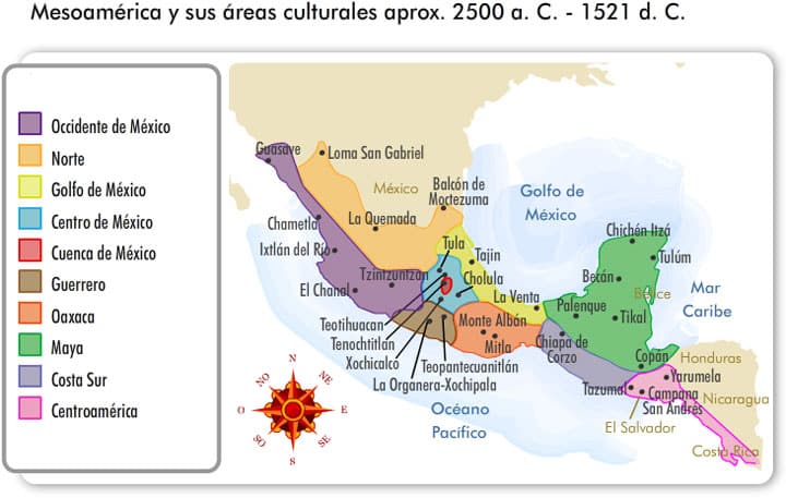 principales ciudades de mesoamerica