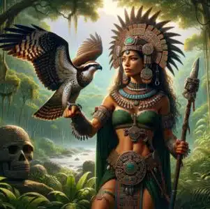 La leyenda de la guerrera Nahuani