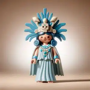 Chalchiuhtlicue estilo playmobil