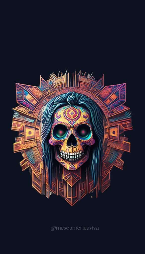 Aztec Sun Skull – Mysticism and Mexican Art Combined ☀️💀