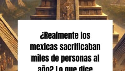 ¿Realmente los mexicas sacrificaban miles de personas al año? Lo que dice Sahagún