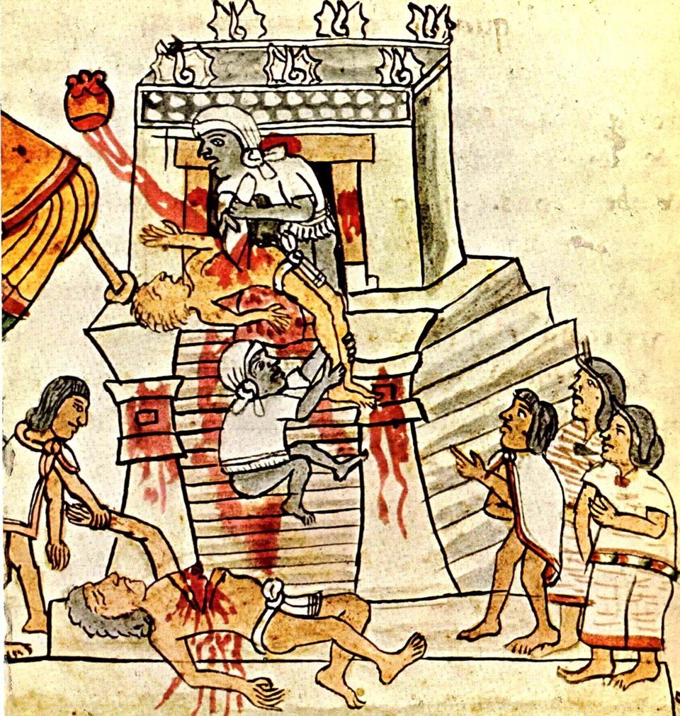 sacrificios rituaales mesoamerica